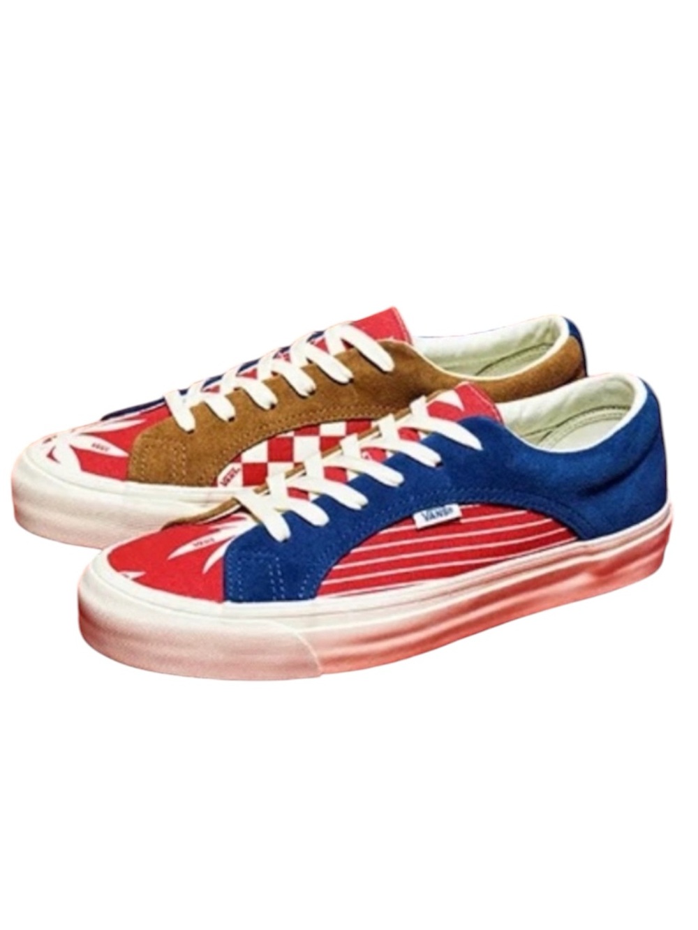 Vans Vault Lampin LX 'Racing Red' True Blue/Racing Red  Size M 10.5 W12
